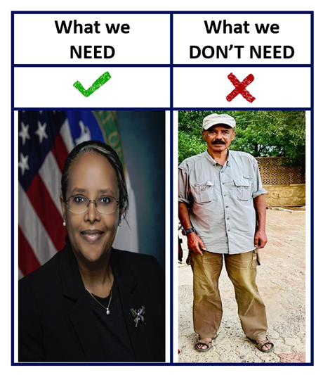TsehayeAwet's tweet photo. አለዋና!  

Dr. Asmeret is an Eritrean-American currently serving as the Director of the Office of Science for the U.S. Department of Energy.

She is truly an Eritrean pride! We are proud of you Dr. Asmeret! https://t.co/k01ZVxibru