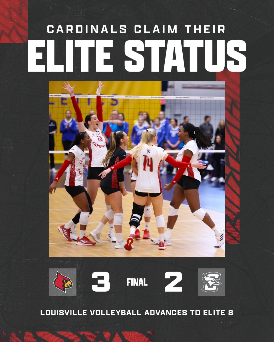 Why settle for sweet when you can be elite⁉️ Cardinals are headed to the Regional final for the fourth time in five seasons! #GoCards