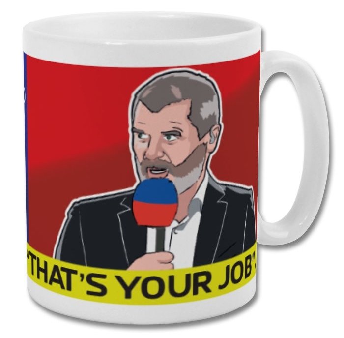 NEW
*BREAKING NEWS : 'THAT'S YOUR JOB' Roy Keane Mugs
NOW AVAILABLE at
utdadored.co.uk/product-page/b…
Please RePost
Cheers

*NOT AFFILIATED WITH SKY*
#RoyKeane #Mug #StockingFiller #ThatsYourJob #SkySportsNews