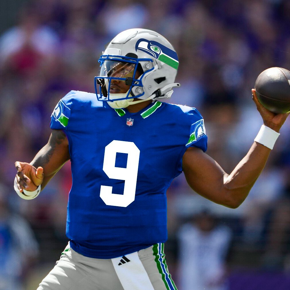 SamiOnTap's tweet photo. Would you want the Seahawks to draft Washington Huskies QB Michael Penix Jr.? 

Realistically he might go in the 10-20 range in the draft, somewhere the Seahawks might be at. https://t.co/9nOlPeX84E