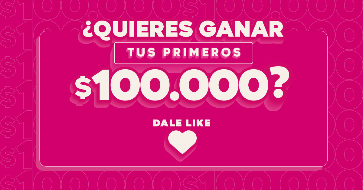 BancoGuayaquil's tweet photo. DALE LIKE ❤️ a este tweet y descubre cómo participar 🎉 #misprimeros100mil https://t.co/ilNtq4Qp60