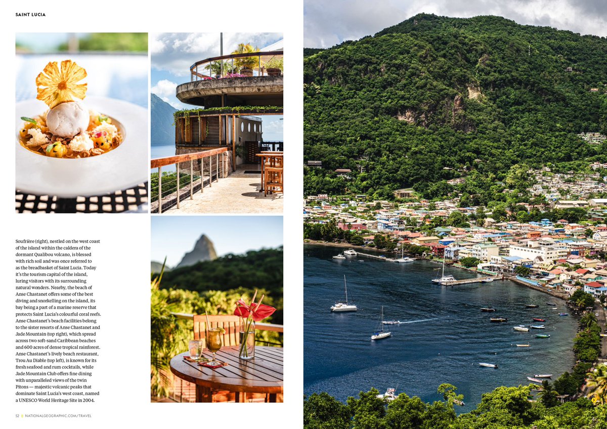 Saint Lucia truly inspires us! 🇱🇨 HD is thrilled to be included in a recent National Geographic feature on our beautiful island. FarmHers continue to play an important role in the sustainability and appeal of our paradise in the sun.