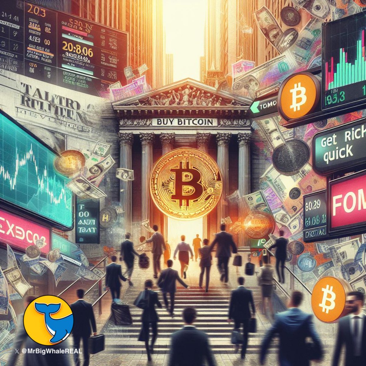 2024 is shaping up to be a crazy year for #Bitcoin   . Don't lose your marbles and #HODL!