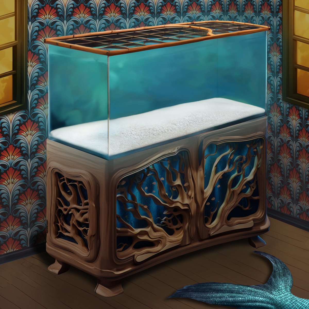 🌟 Make a splash in the #CronosNFT scene!

🐡 Have you minted your Under Water Oasis #NFT yet? 🤔

🤿 Dive into the underwater wonders of Digital Aquariums &amp; join the wave of creativity! 🚀🌊💎 

👇👇MINT👇👇
lnk.bio/UWO-

#cronoschain  #NFTCommunity
#MintNow #Crofam