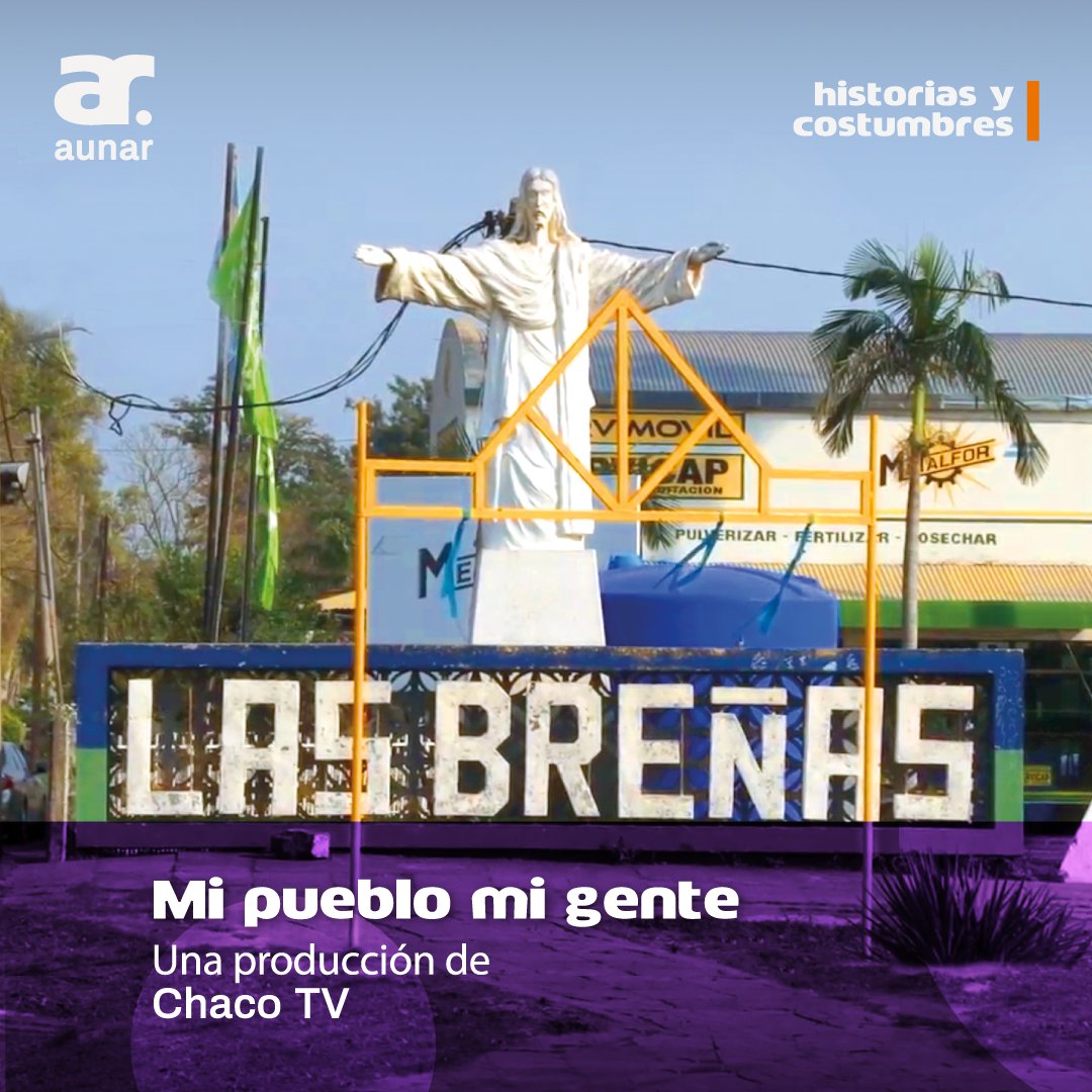 "Mi pueblo mi gente" propone un recorrido por la historia de cada localidad de Chaco junto a las actividades y anécdotas de los pobladores 🏡🌿

📆 Domingo 10
⏰ 19:00

Una producción de @ChacoTv   en la pantalla de #Aunar,  señal 22.3 de la <a href="/tdaargentina/">Televisión Digital Abierta</a>  🇦🇷