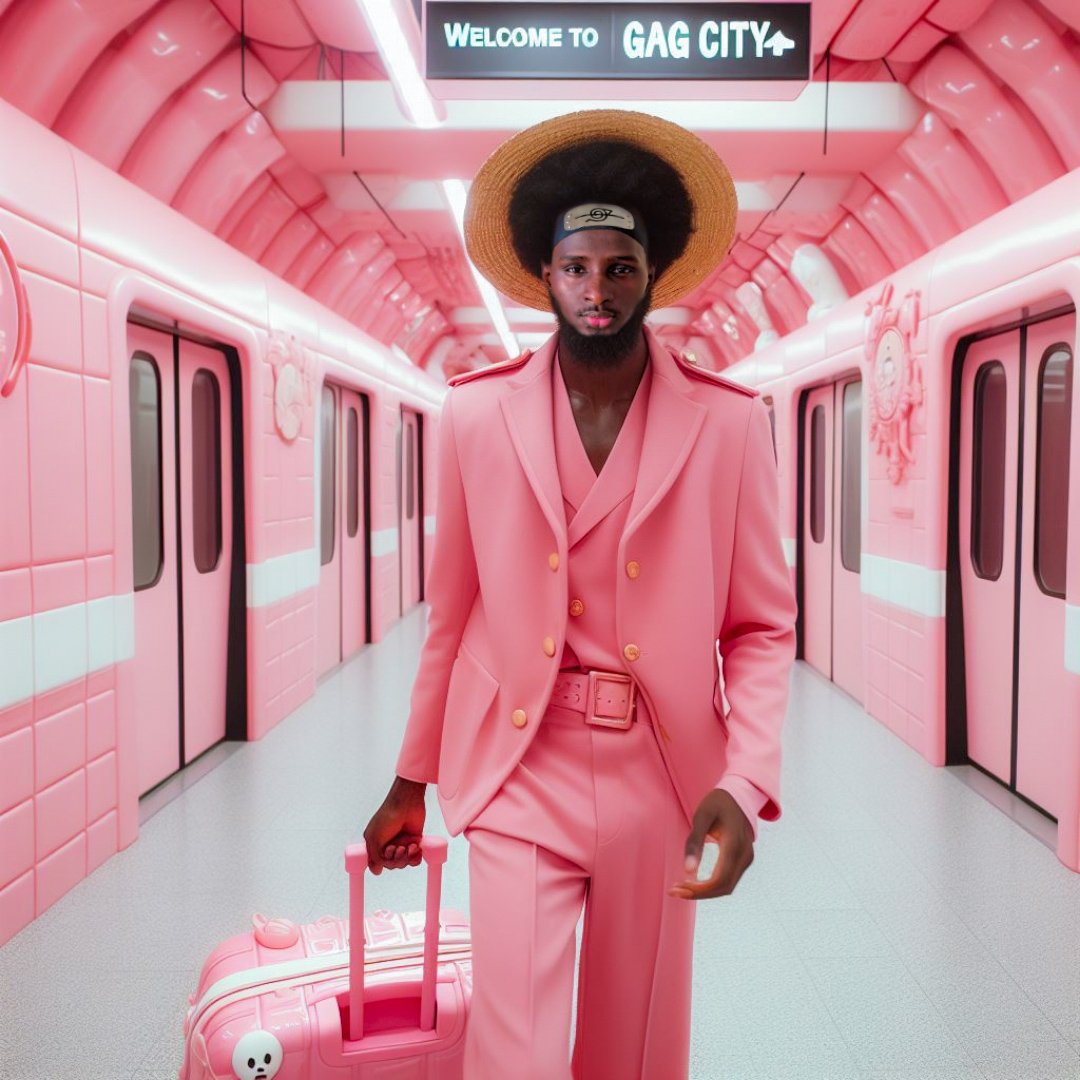 Maraj_Don_'s tweet photo. Rrrrrrr.... enfin à GAG CITY 🚅🥳
Le PINK FRIDAY 2 c'est dans quelques heures 🙌🏾🥵

Nicki Minaj 
#PinkFriday2 
#gagcity #GAGCITY
#barbz https://t.co/lcIq3om7Gg