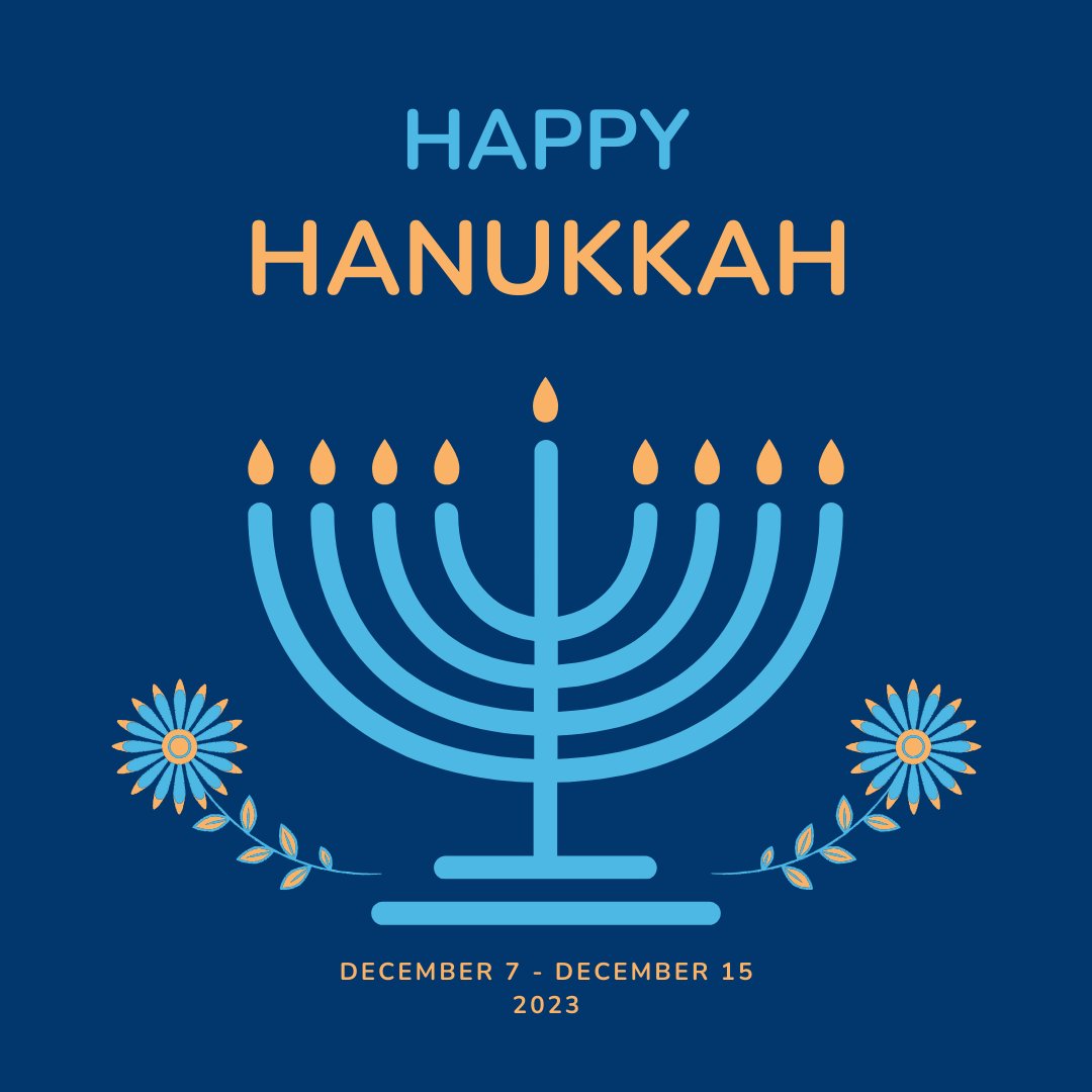 Happy first night of Hanukkah, to all our WLB Families and Staff who celebrate!