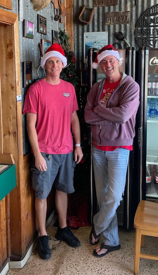 What's got 4 thumbs and just ate @ Bad Brad's BBQ in Yukon? That would be me and my <a href="/OGandE/">OG&E</a> driver Shawn!  TJ, thank you so much for inviting us out. Your food is amazing, your hospitality is incredible and your donation was wonderful.🤶