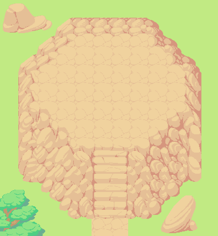 sevarihk's tweet photo. I was practicing drawing stones and, as I tend to do, turned it into a tileset...

#pixelart #rpgmaker #indiedev https://t.co/nATZIl1r1I
