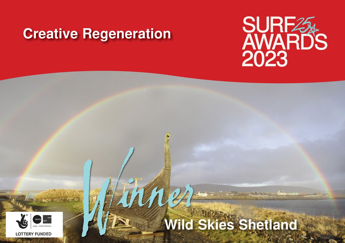 SURF (@surfscot) on Twitter photo .<a href="/JoeFitzSNP/">Joe FitzPatrick MSP</a> announces that the 2023 #SURFAwards25 Creative Regeneration category winner is Wild Skies Shetland. Congratulations! 🥂 .<a href="/JoeFitzSNP/">Joe FitzPatrick MSP</a> announces that the 2023 #SURFAwards25 Creative Regeneration category winner is Wild Skies Shetland. Congratulations! 🥂
