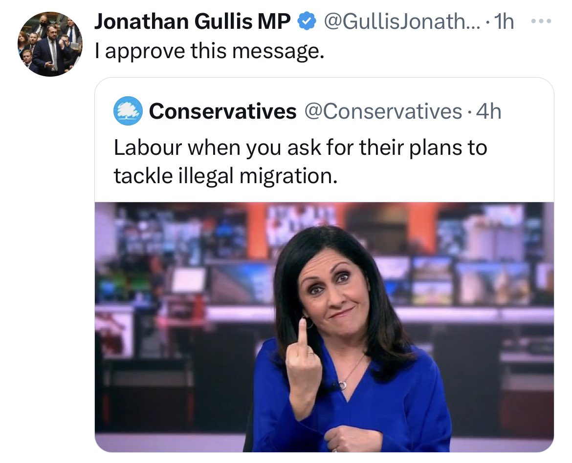 Jonathan Gullis Parody #GullisIsGone tweet media