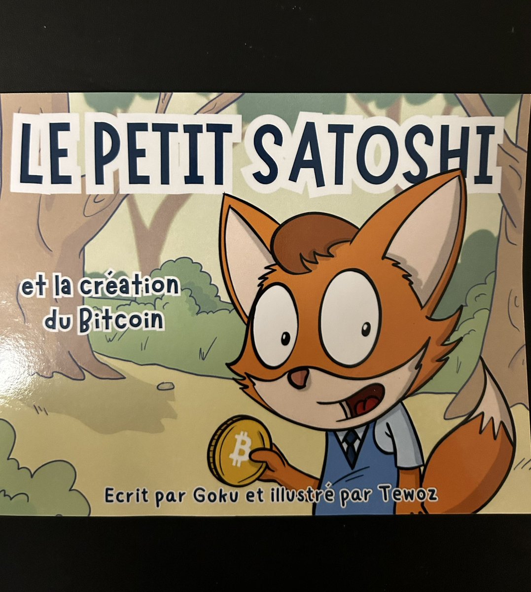 Mais qu’est ce que c’est donc que ce livre??? Incroyable il a été fait grâce à la collaboration de <a href="/TewozNFT/">Tewoz Nft</a> &amp; <a href="/Crypto__Goku/">Goku 🗞</a>! Il explique aux plus jeunes (mais pas que) ce qu’est le #bitcoin !!!