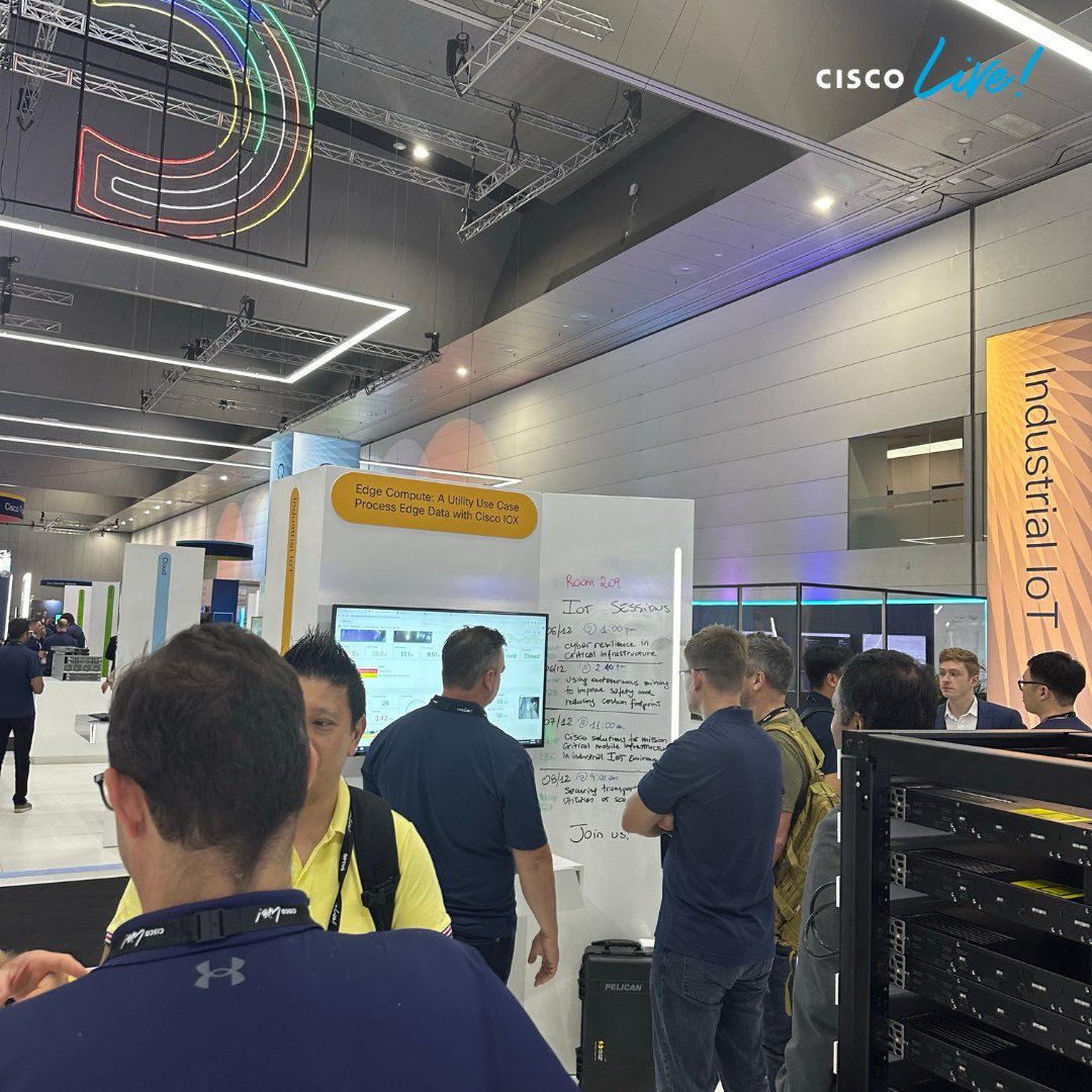 CiscoIIoT's tweet image. Experience the latest in technology, get a glimpse into the future, visit with Cisco partners, and feel the electric energy of Cisco Live on the World of Solutions floor at #CiscoLiveAPJC! 🌟 #CiscoIoT #IIoT 

Explore more: cs.co/6012RJ4Gq