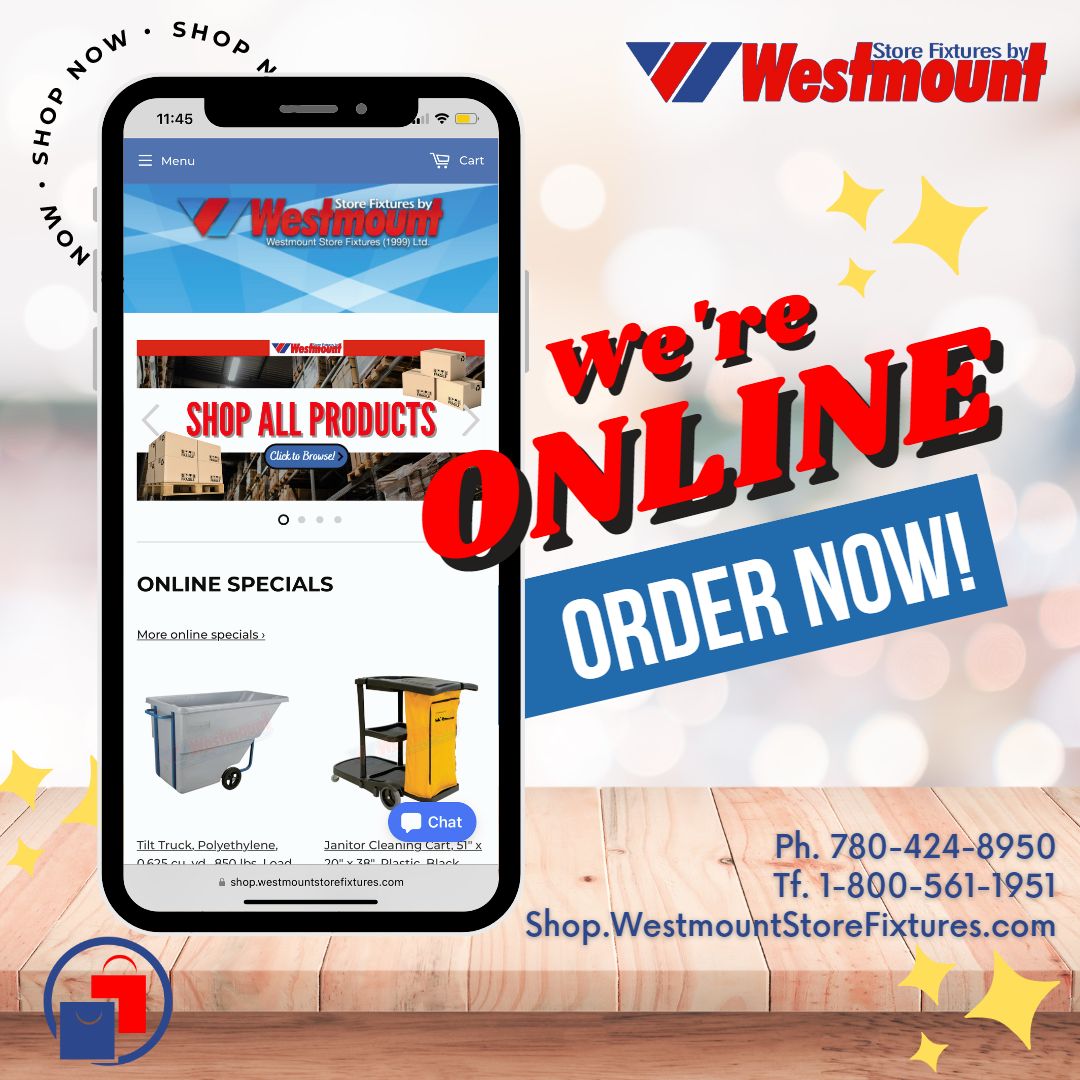 wsfixtures_'s tweet image. We are proud to offer you a wide selection of store fixture solutions for your business. Use our online store to browse through all of our products!⁠

We can help you with your next project 😉⁠

Ph. 780-424-8950⁠
Tf. 1-800-561-1951⁠⁠⁠

#YEG #storefixture #shop #onlinestore