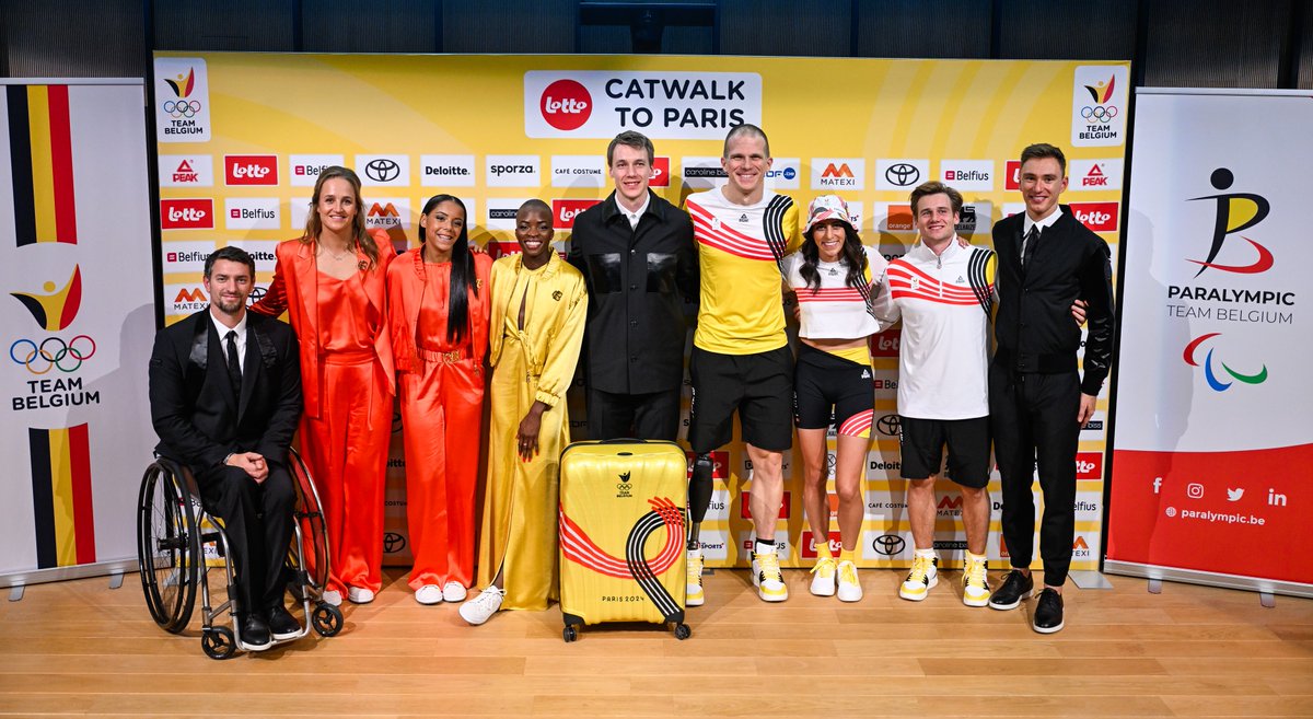 Team Belgium &amp; Paralympic Team Belgium presented the official 🇧🇪 outfits for #Paris2024 during the #Lotto Catwalk to Paris!
🔗Read more on paralympic.be