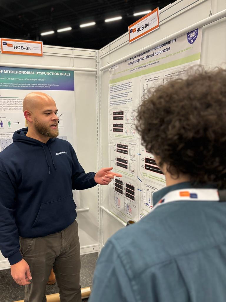 Privileged to have been given the opportunity to share my research at the #alsmndsymp in Basel. Proud to represent <a href="/EndMND/">EndMND</a> as well!