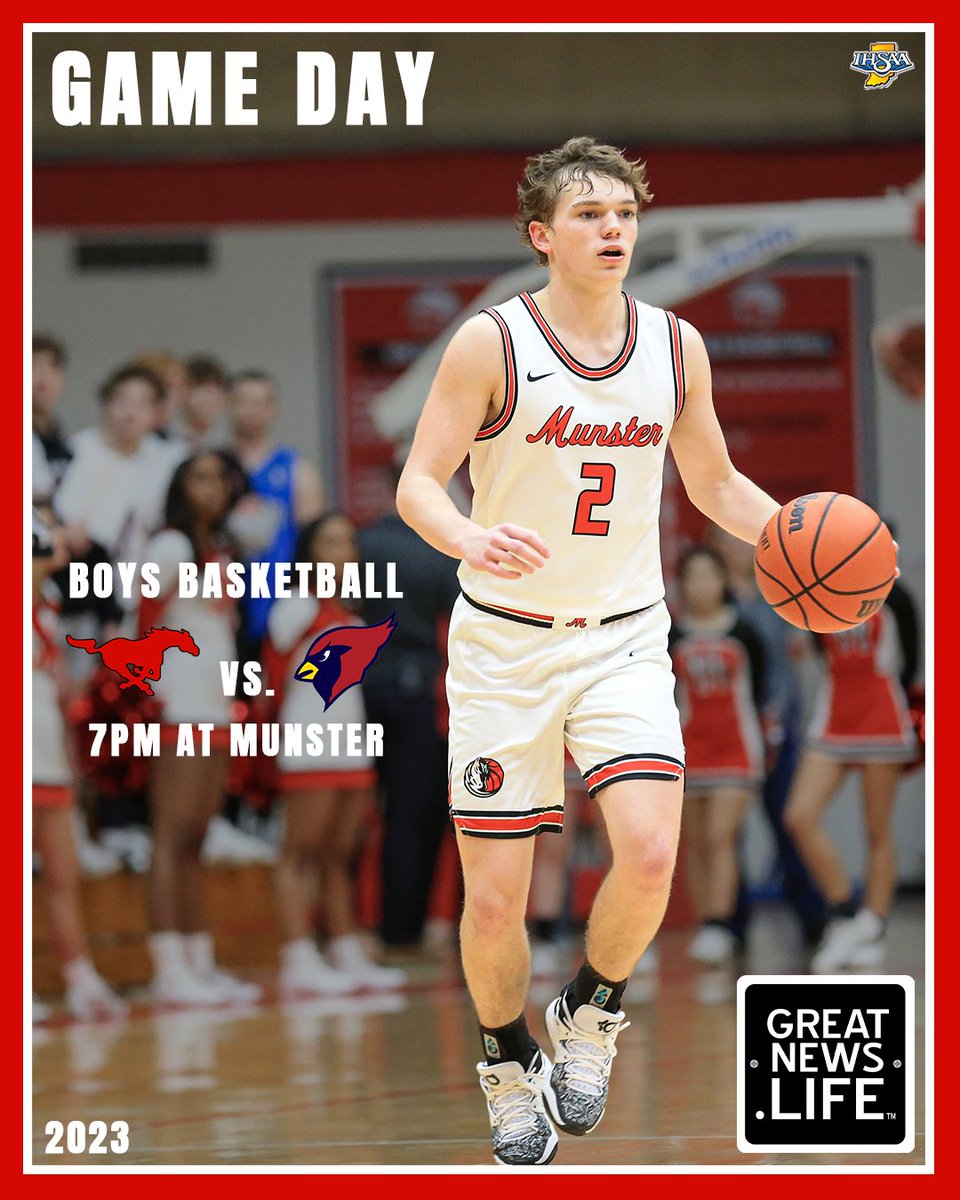 🔴 It's Game Day Mustang Fans! ⚫ Munster Boys Basketball hosts a talented East Chicago Central squad in a competitive early season matchup! Make sure to keep an eye out for our pictures of the action after the game! @MunsterHS | @Munster_Sports