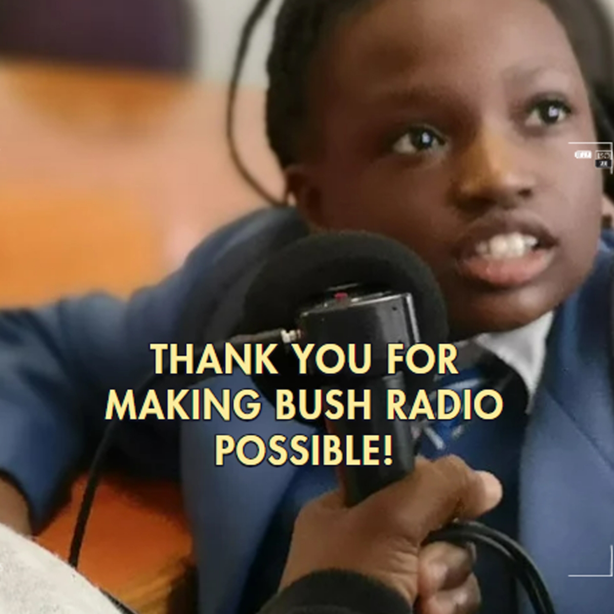 childrensradio's tweet photo. Make Bush Radio possible. https://t.co/UEI0LYiZIt https://t.co/h2jRRaYHYV
