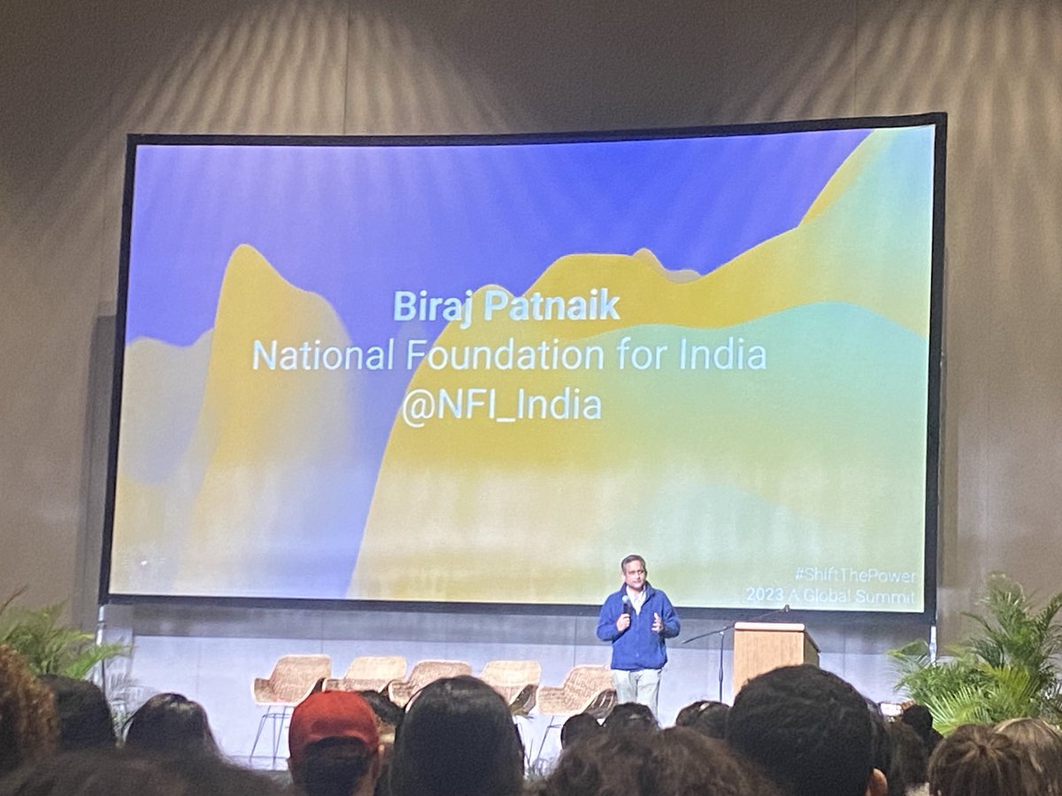 Biraj tells of the need to go from the #RoadtoBogota to the #RoadtoVictory & reminds what ‘aid’ gives with one hand; trade removes with 100 hands…we can’t #ShiftThePower without shifting the economic system