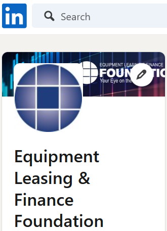 LeaseFoundation's tweet photo. We hope you're also following us on LinkedIn for more details and news on the latest Foundation studies, industry analysis and academic outreach/student talent development! https://t.co/As9Qd5BiNN

#equipmentfinance https://t.co/HnSXoeB9oM