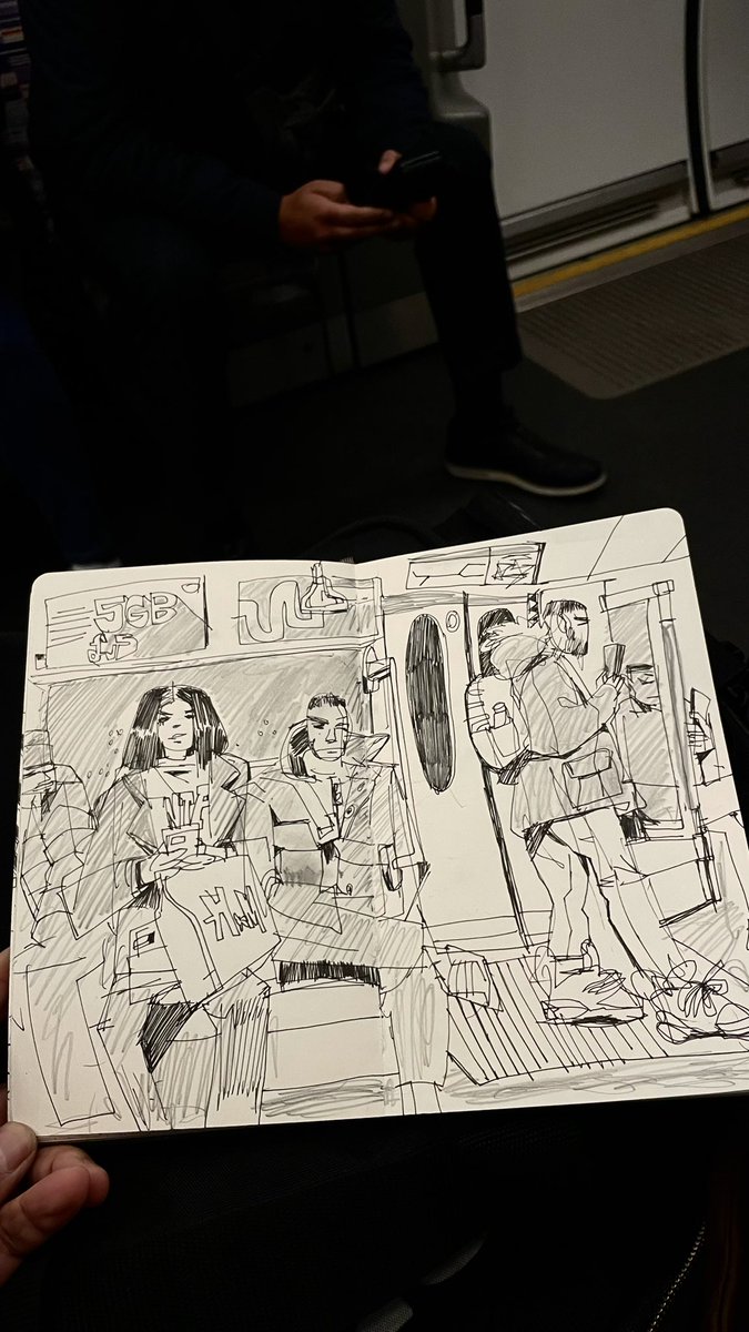 Stuck on the train for an hour😴 <a href="/TfL/">TfL</a> #TFL they letting people piss outside the tracks if they ask the driver