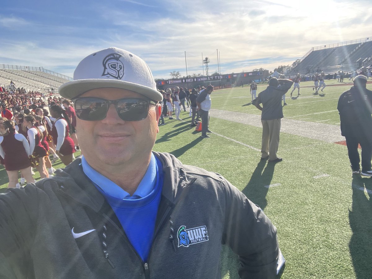 UWF ARGOS coaching staff in Tallahassee, Florida watching the Florida State High School Championship games, thank you FHSAA! Life with Football is Better.