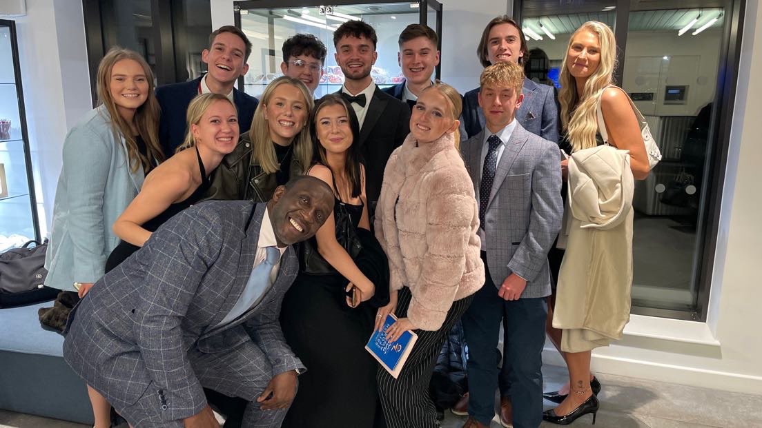 I cannot explain this enough, and I’m not lying.

Linford Christie photobombed us.

#SJA2023