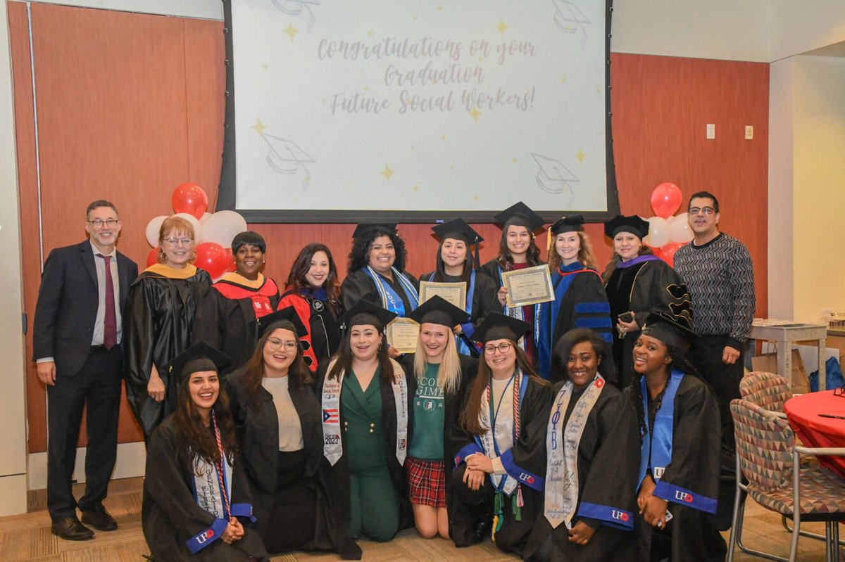 I like to think of the College of Public Service as a College with a heart.  Yesterday, we had a mock graduation for social work students who will miss graduation due to attending a study abroad in India.  I loved every minute of it. <a href="/DawnMccartyd/">Dawn McCarty (she, ella)</a> <a href="/Anti0pressiveSW/">Liza Barros Lane</a> <a href="/uhdowntown/">UHDowntown</a>