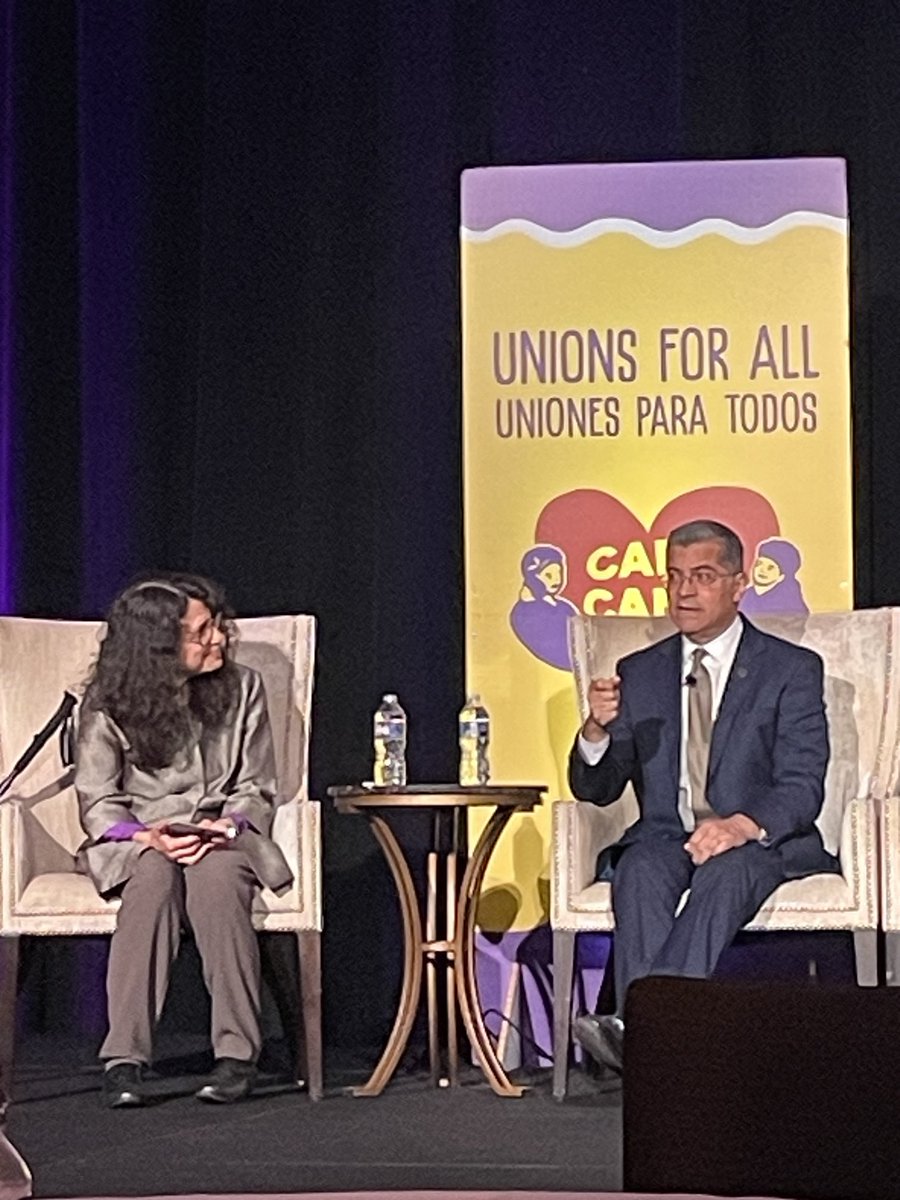 SEIU2015's tweet image. SEIU 2015 members met today with U.S. Secretary of Health &amp;amp; Human Services ⁦@XavierBecerra⁩ about the urgent need to invest in care as demand explodes. #PutCareFirst
