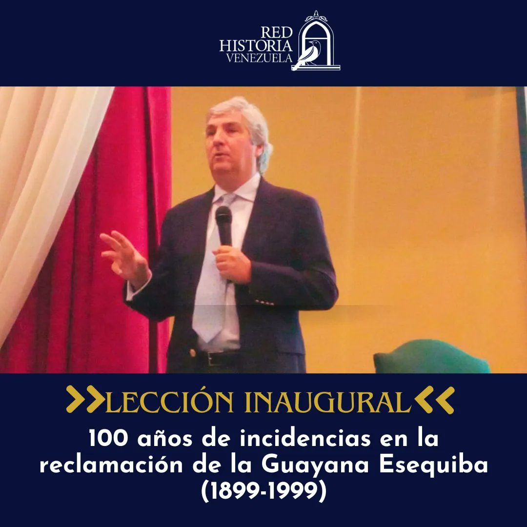 <a href="/gguzman95/">Guillermo Guzmán M.</a>, fundador de Red Historia Venezuela, dictó la Lección Inaugural de la Facultad de Ciencias Jurídicas y Políticas en la <a href="/Monteavila/">Universidad Monteávila</a>. Se tituló “100 años de incidencias en la reclamación de la Guayana Esequiba". Conozca más detalles aquí redhistoriave.org/2023/12/05/una…