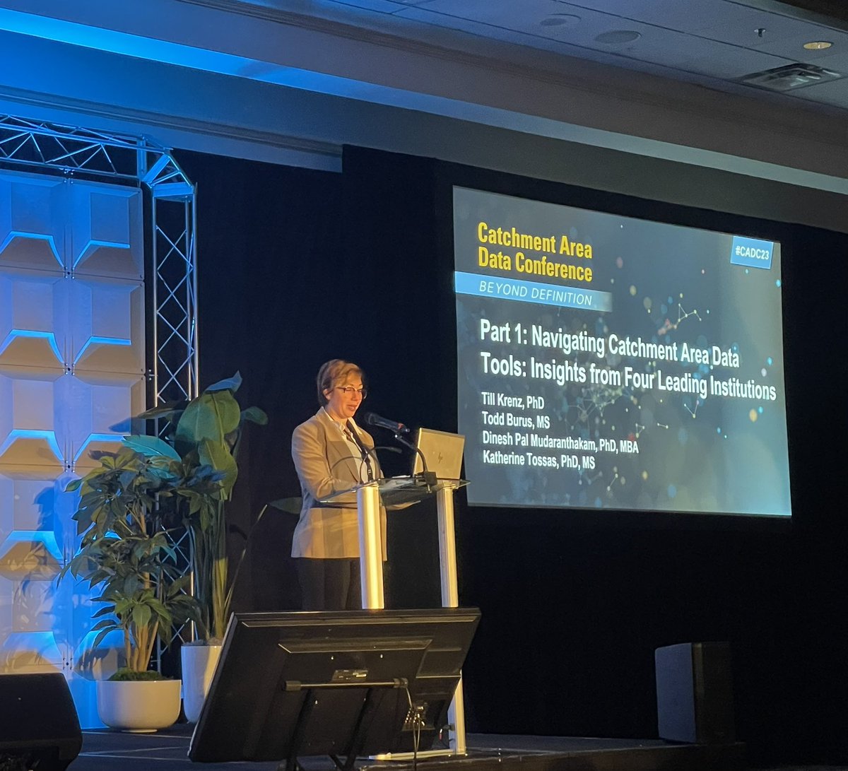 Bailee Daniels, MS, from Huntsman Cancer Institute, is moderating an exciting panel on Catchment Area data tools at #CADC23 Catchment Area Data Conference.