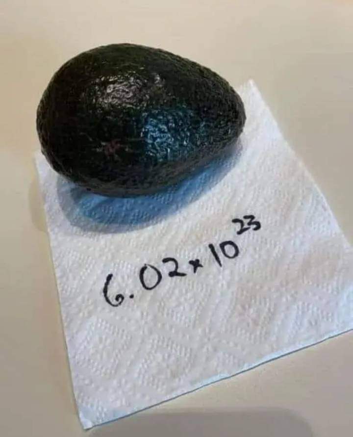 Business students go think say na price of the pear.
Mathematics Students go think say na weight of the pear.

Chemistry Students: Avogadro's number.

#thebackboneofscience
#chemistry
#recreatingtheworld

@phamoustv_ckt