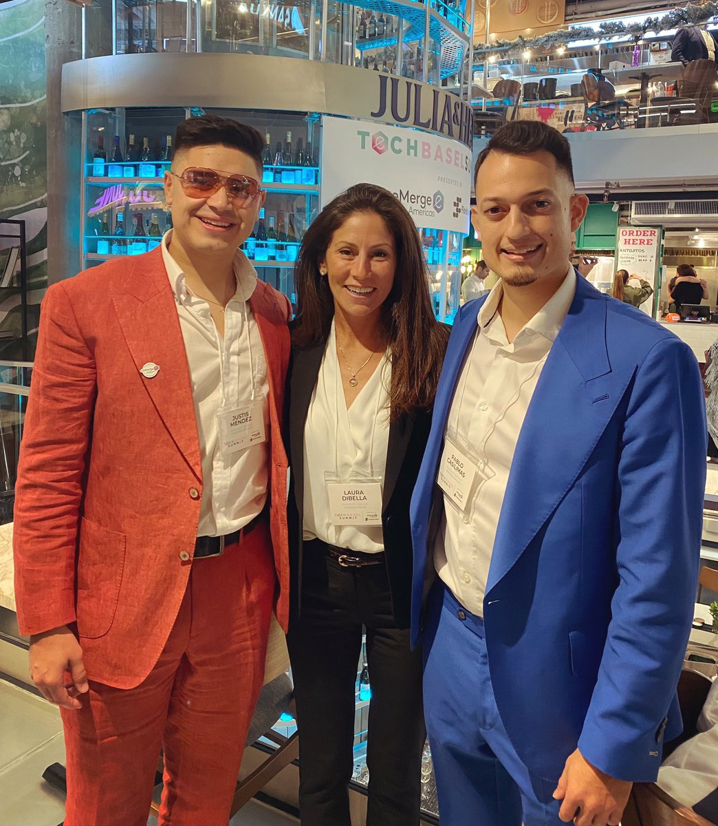 FollowMeToFL's tweet image. Tech Basel-ing yesterday at @JuliaAndHenrys w/ @161ventures’ @justis_mendez, @pablo_casilimas, &amp;amp; the entire @eMergeAmericas crew!!
Amazing event and people - appreciate you all immensely!!!
🤗🇺🇸🤗
#miami #artbasel #techbasel #emerge