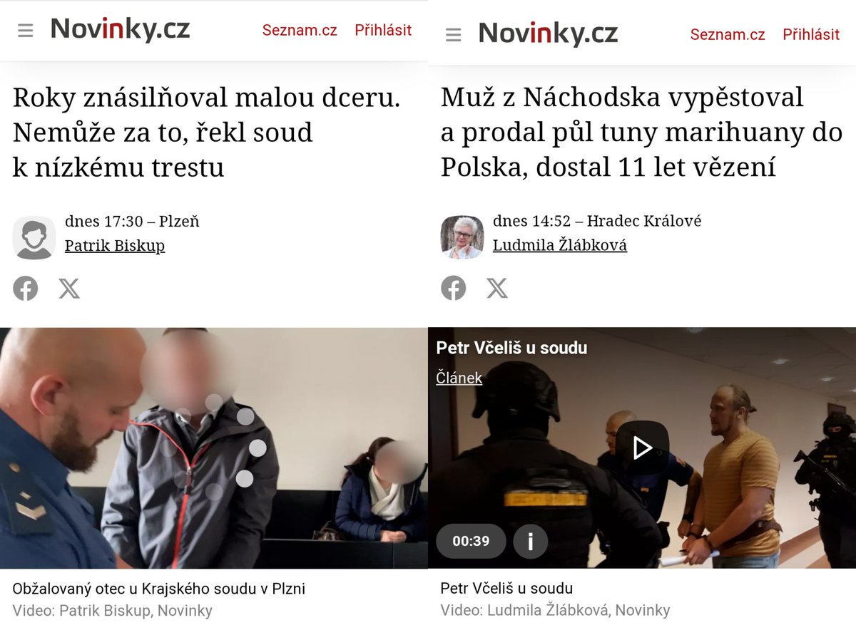 Znásilňoval dceru, ale nemohl za to Znásilňoval dceru, ale nemohl za to Znásilňoval dceru, ale nemohl za to Pěstoval trávu, dostal za to 11 let Pěstoval trávu, dostal za to 11 let Pěstoval trávu, dostal za to 11 let 🫠🫠🫠