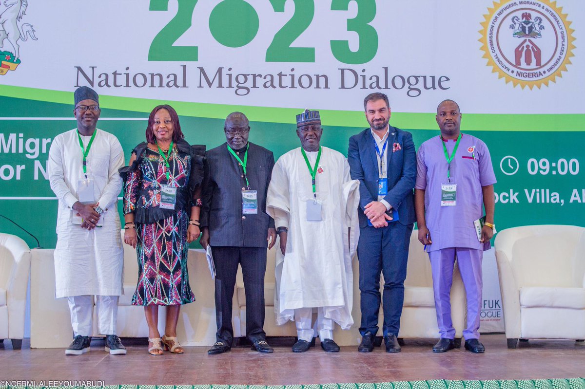 ncfrmi_hfc's tweet photo. As we delve into the National Migration Dialogue, we will explore the dynamics of youth migration, often referred to as the Japa Syndrome, assessing its impact on the Nigerian economy, and reflect on tangible strategies aimed at harnessing youth migration for national development https://t.co/5QDhqi3iQc