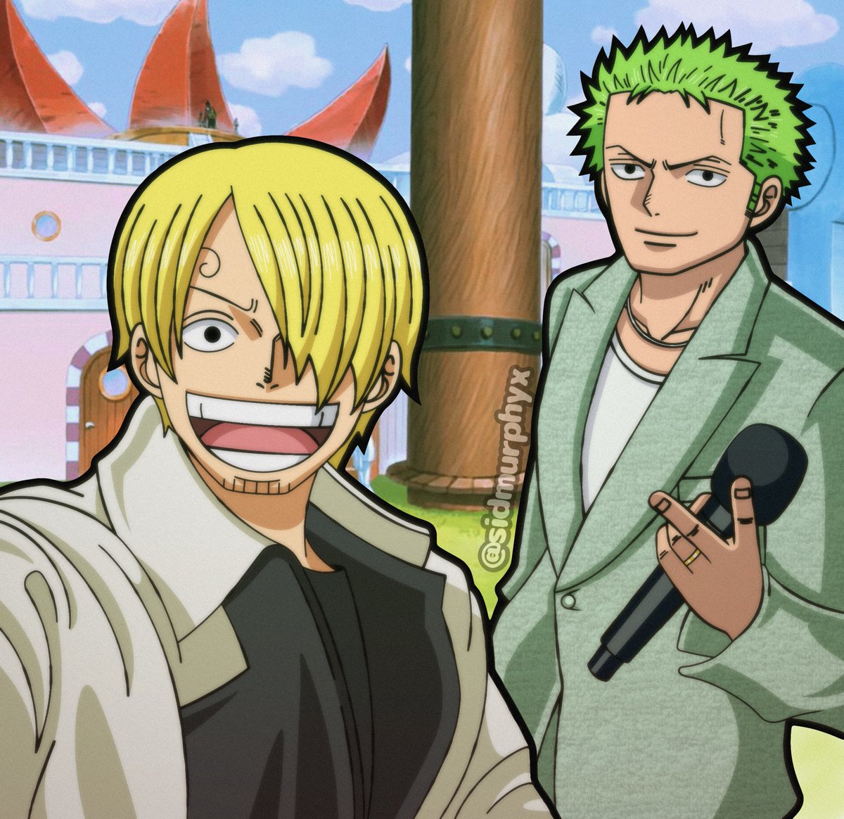 Sidmurphyx's tweet photo. Netflix TUDUM redraw #ONEPIECE https://t.co/O21uM6Eq5d