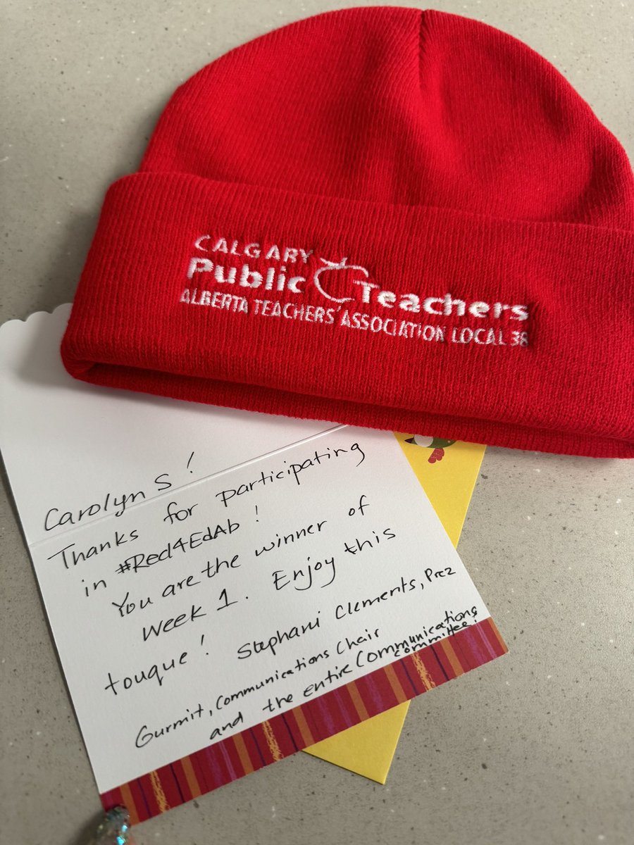Don’t forget to wear #Red4EdAB tomorrow and share a pic, tagging us! Congrats to Carolyn S, the randomly selected winner from week 1!! s.alchemer-ca.com/s3/December-Re…