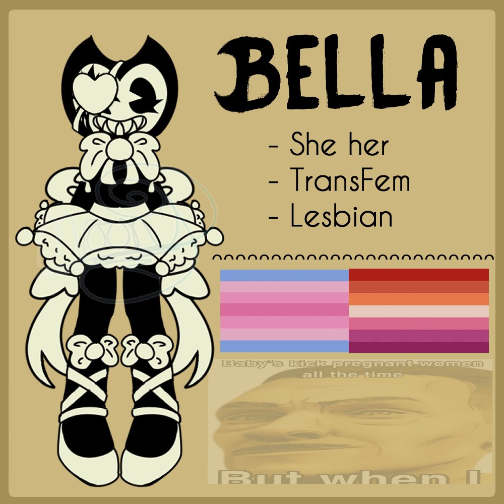 Inkyballet's tweet photo. ⌓⌓　⠀　⠀　♡　　　　⠀⠀⁺　　⠀　⠀₎₎

Hello! i am Bella! im a Bendy fictive! Read more about me below in the images!

im free to answer any questions if you have any :D https://t.co/gVqtokYRY1