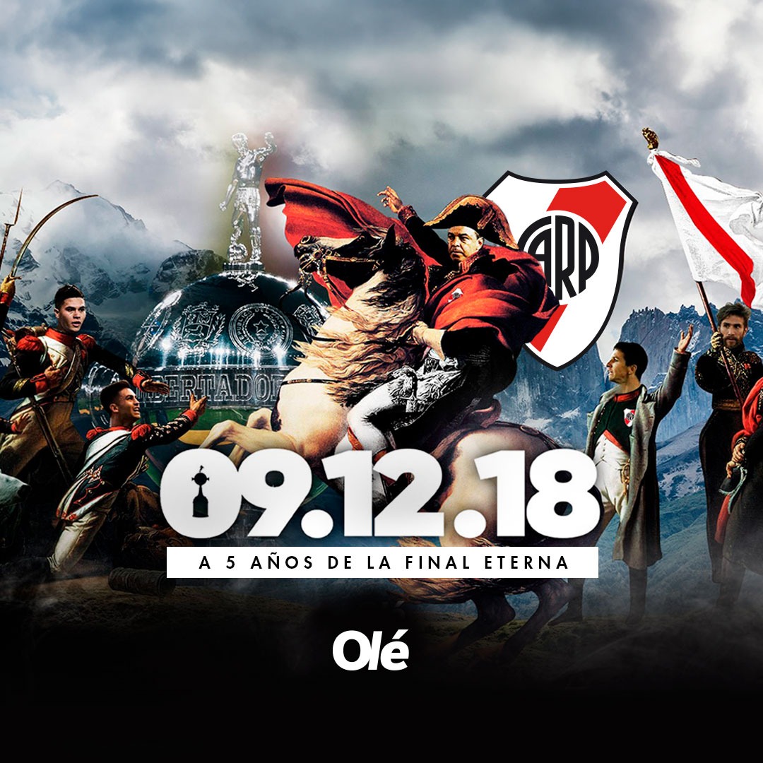 🔴⚪️ Se cumplen CINCO AÑOS de la final de la Copa Libertadores 2018

🔙🏆 River, Boca, Santiago Bernabéu, Marcelo Gallardo, Pity Martínez, Lucas Pratto, Juanfer Quintero y una jornada histórica