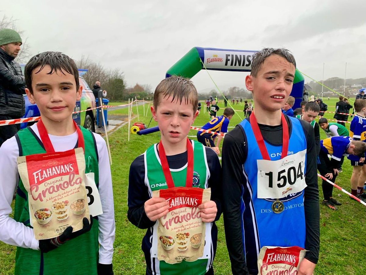 🌟 Congratulations to all those who took part in today’s Flahavan's Primary Schools Cross Country League at Templemore Sports. We are very proud of our star! 
athleticsni.org/Results
#FlahavansCrossCountry