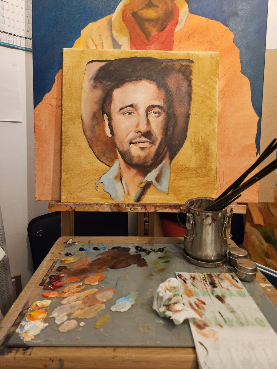 JackBrowningArt's tweet photo. So this portrait of the late Luke Bell is coming together in record time - an hour and a bit in and some way to go but...
#lukebell https://t.co/rZ7MO8FxDC