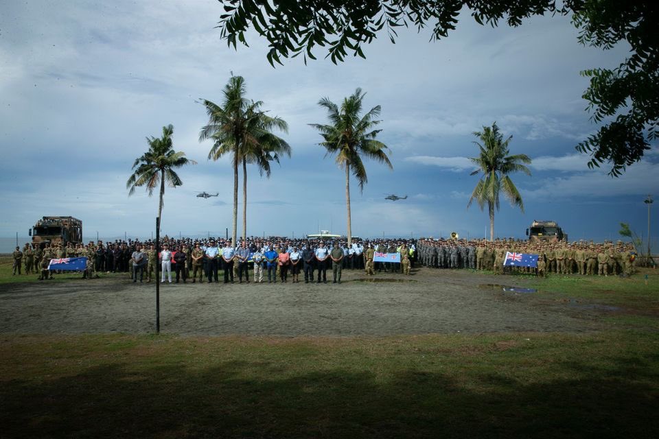 hqjoc's tweet photo. Pacific Partners 🇦🇺🇫🇯🇳🇿🇵🇬🇸🇧
#OurPeople were proud to work with partners from @RFMF_Defence, @NZDefenceForce & Royal Papua New Guinea Constabulary to support the #RSIPF and @AusFedPolice to deliver a safe and secure Pacific Games.
Congratulations to RSIPF on a job well done! https://t.co/JCIEGTbw5O