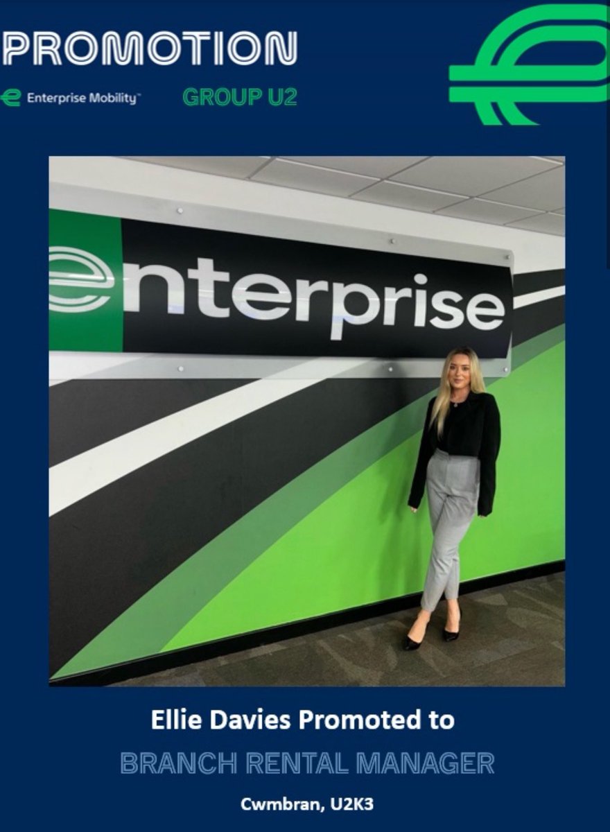 Ellie Davies (@ellie_a_davies) on Twitter photo Almost at the end of my first week in my new role as Branch Manager at Cwmbran U2K3! Can’t thank everyone enough for all the support I have received and very excited for the opportunities myself and the team at K3 have ahead✨ <a href="/EracMarchant/">AlexMarchantERAC</a> <a href="/AbbyShardlow1/">Abby Shardlow</a> <a href="/jamesgougherac/">James Gough</a> Almost at the end of my first week in my new role as Branch Manager at Cwmbran U2K3! Can’t thank everyone enough for all the support I have received and very excited for the opportunities myself and the team at K3 have ahead✨ <a href="/EracMarchant/">AlexMarchantERAC</a> <a href="/AbbyShardlow1/">Abby Shardlow</a> <a href="/jamesgougherac/">James Gough</a>