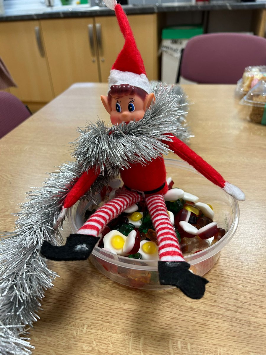 Lisa Dexter π (@lisdex76) on Twitter photo #Elf was invited to join our amazing @ELDP admin staff Christmas shared lunch today he got into the spirit but ate way too many sweets π€’ <a href="/HPFT_NHS/">Hertfordshire Partnership University NHS FT (HPFT)</a> #CountdownToChristmas #elfinldhealth π #Elf was invited to join our amazing @ELDP admin staff Christmas shared lunch today he got into the spirit but ate way too many sweets π€’ <a href="/HPFT_NHS/">Hertfordshire Partnership University NHS FT (HPFT)</a> #CountdownToChristmas #elfinldhealth π