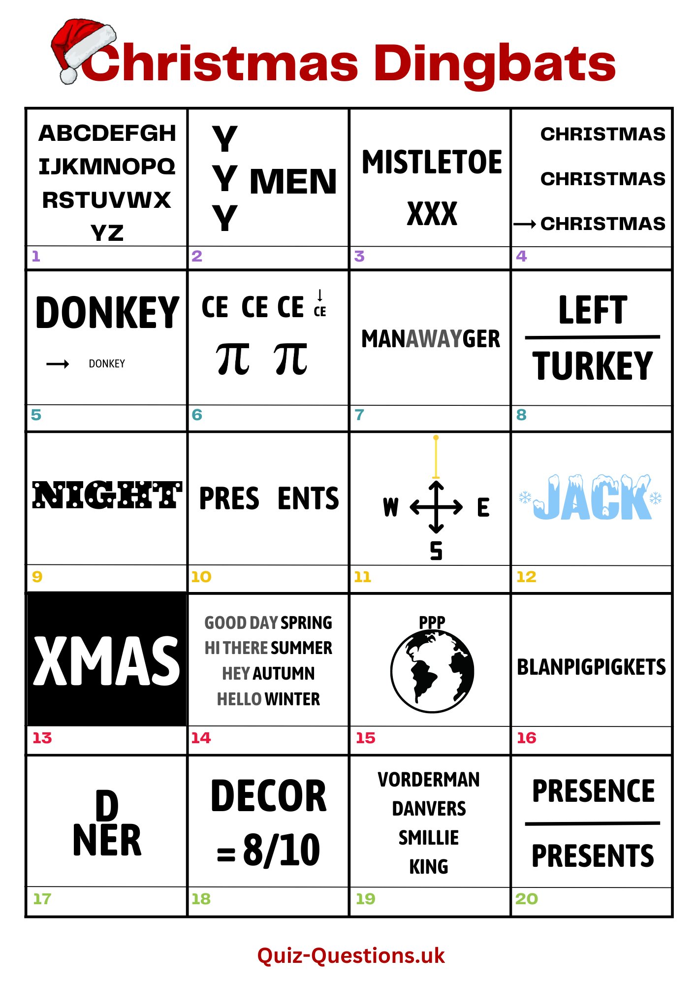 quiz-questions-uk-on-x-free-printable-christmas-dingbat-puzzles-how-many-can-you-guess-correctly-printable-answers-https-t-co-f2w8id5dwl-https-t-co-0mz47yeobd-x