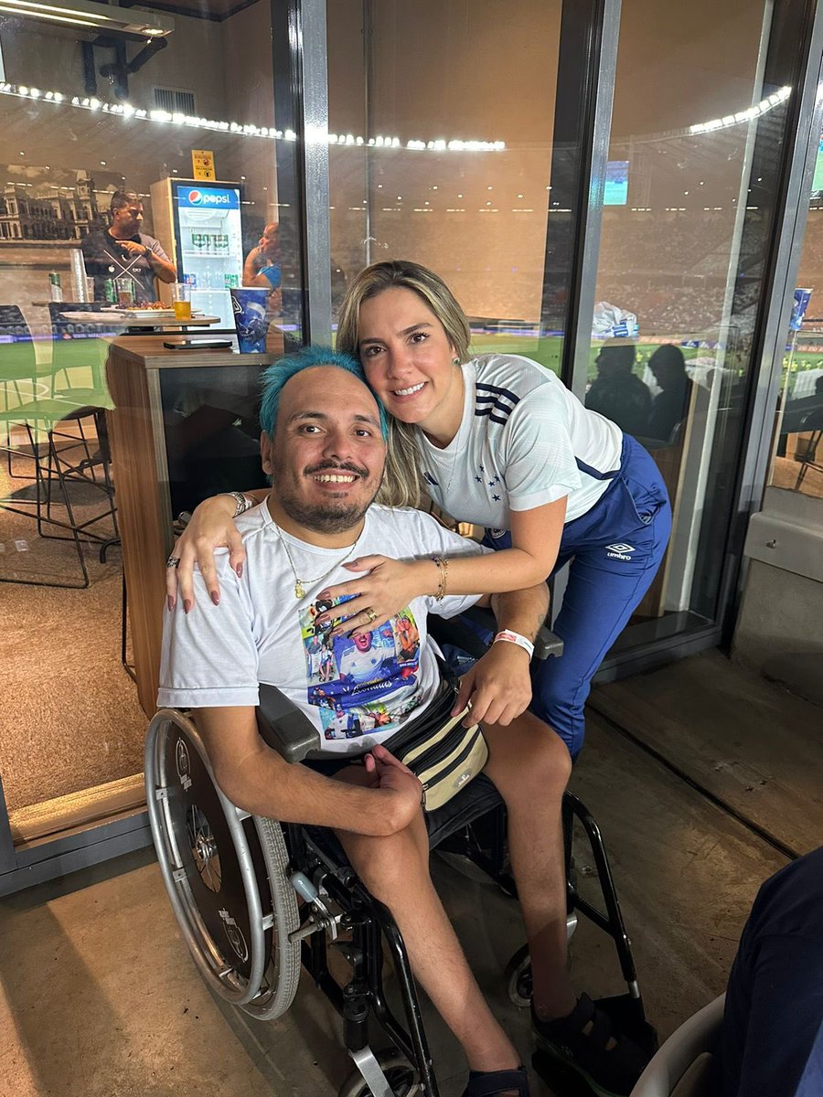 torcidaespecial's tweet photo. Obrigado Thais, por ter essa filha: Fe ASR tão especial 🫶🏽🙏🏽🫶🏽
#UmTimeDeTodos
💙🦊🤍🏟⭐️5️⃣💳🧑🏻🦽🚶🏻👩🏻🦽🚶🏻♀️
➡️: Cruzeirense com Deficiência, seja @socio5estrelas do plano especial; Cruzeiro Eficiente https://t.co/p0mYsuvTuo