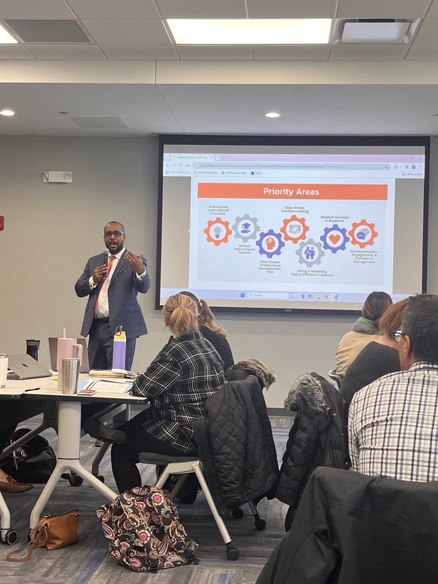 tarrynce's tweet photo. Leading the PD at todays Principal’s meeting put me in my happy place.  Cascading the improvement goals and actions, thanks to the principals who internalized the Logic Model for improvement and personalized the strategies to their schools.  #thewestway #inthework @WAWMSchools https://t.co/tryqwf1HE8