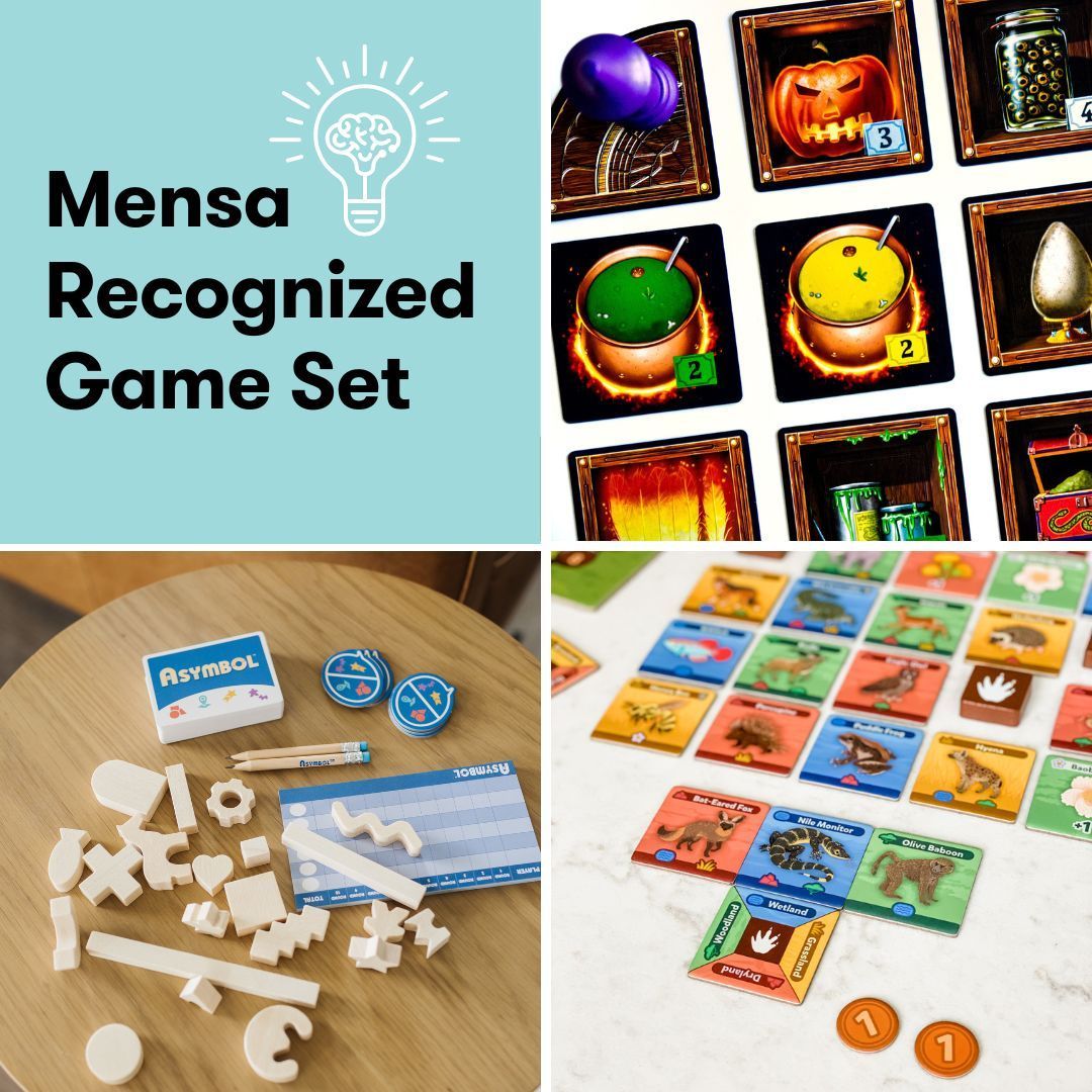 Mensa Award-Recognized Board Game Set – SimplyFun