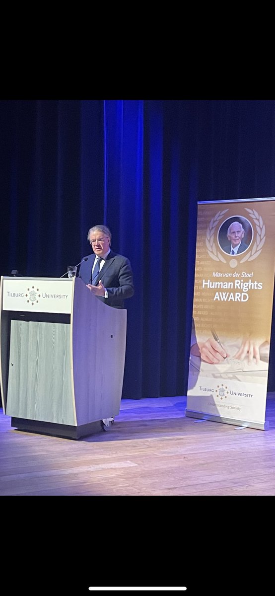 Today we had a lot to celebrate: @TilburgLaw & @NNHRResearch awarded the 26th prestigious Max vd Stoel human rights award. We also mark the 60th anniversary of @TilburgLaw and #75UDHR #humanrights