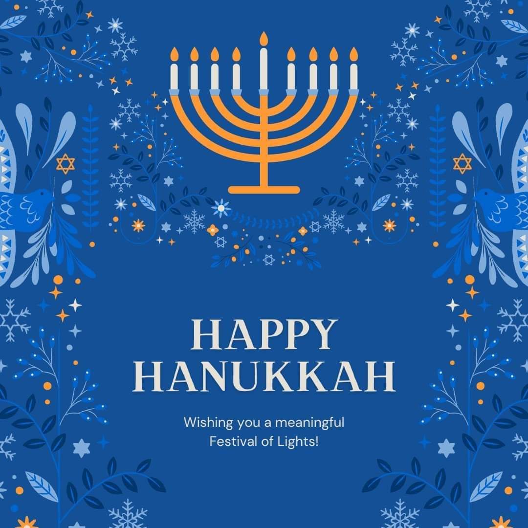 WLEA_RDP's tweet photo. #WLEA wishes a blessed and Happy Hanukkah to all of our Jewish community! #RDP Dec 7 -15. https://t.co/pIqA7GMxVk